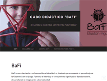 Tablet Screenshot of cubodidacticobafi.com
